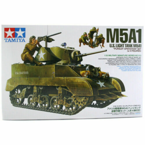 Tamiya 35313 m5a1 with - tamiya,