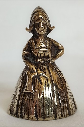 Vintage solid brass - vintage, bell