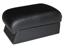 Adjustable Arm Rest - Black Real Leather - Land Rover Freelander 1 - DA5117