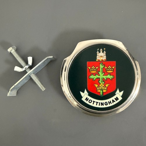 Nottingham car grille badge - nottingham,