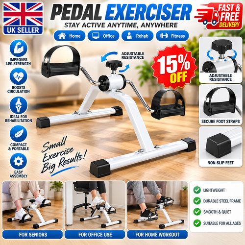 Mini exercise bike pedal - exercise,