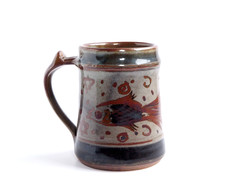 AL HABIB Pottery, Minna, Nigeria - Abuja Style Tankard - Danlami Aliyu Interest