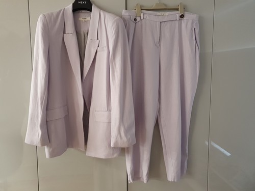 Next pale lilac trouser suit - pale,