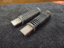 HONDA C90 CUB ECONOMY 1986 REAR FOOTPEGS WITH GOOD RUBBER GRIPS