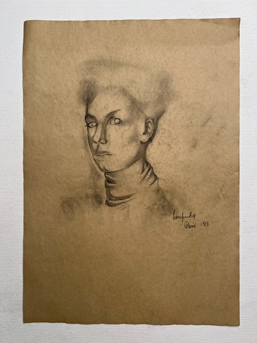 Tamara lempicka drawing - tamara, on
