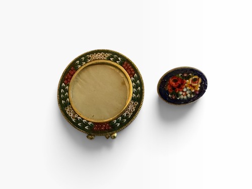 Italian micro mosaic photo - italian, micro-mosaic