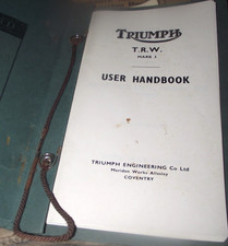 TRIUMPH 500 TRW MARK 3 USER