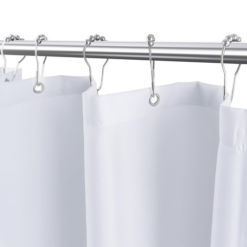 Mhhyll white fabric shower - white,