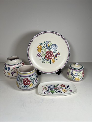 Vintage painted poole pottery - vintage,