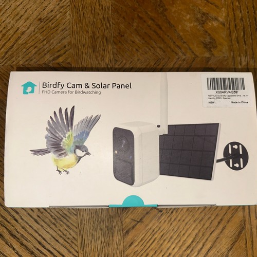Birdfy cam solar - cam, panel