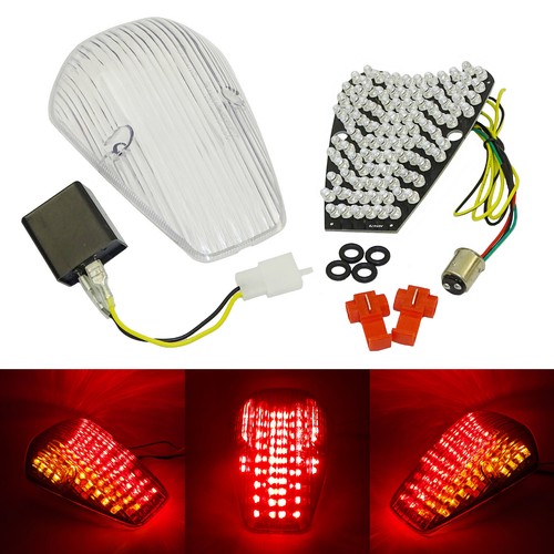 Clear mark led tail - clear,