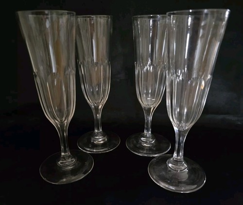 Victorian champagne flutes - 4,