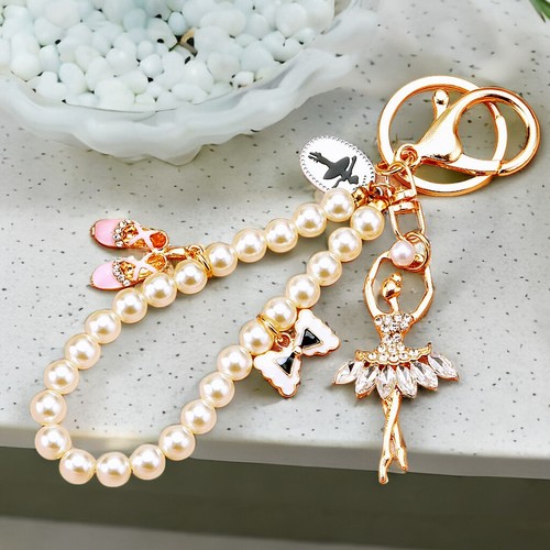 Ballerina girl white pearls - girl,