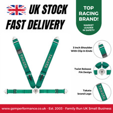 Takata Race 4 Clip-In, FIA 8854-1998 Approved Rally / Motorsport Harness Belt