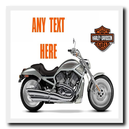 Motorbike personalised drinks - motorbike,