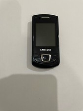 Samsung Monte Slide GT-E2550 - Strong Black (Unlocked) Smartphone Good Condition
