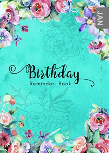 Birthday reminder book - book, b6