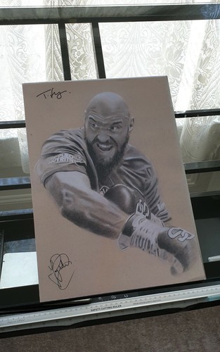 Tyson fury gypsy king - , signed
