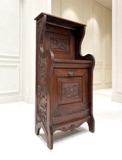 Antique Art Nouveau Mahogany
