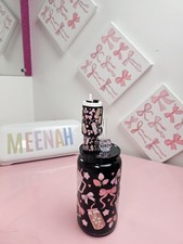 Girlie Libbey Glass Can With