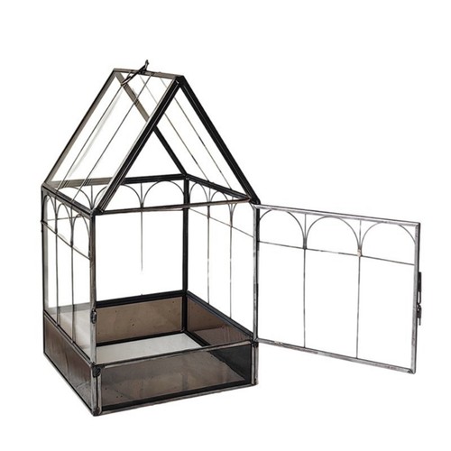 Geometric glass terrarium - geometric,