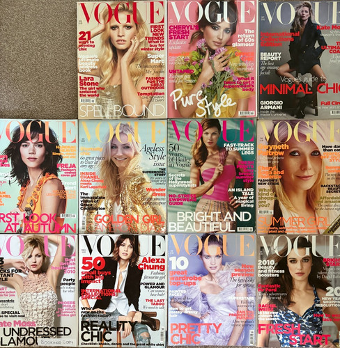 Vogue british magazine - vogue, uk