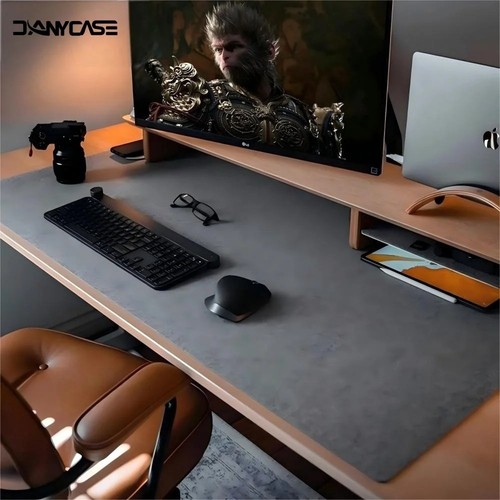 Large felt desk mat mouse - felt, pad