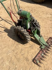Mayfield 2 Wheel Pedestrian Tractor Vintage Horticultural And Garden Machine‘60s