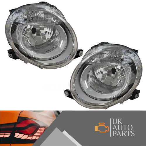 Fiat 500 pair headlights - 500,