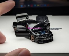 FH 1:64 Black JDM Skyline GTR