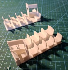 Coach Interiors for Dapol/Airfix OO Gauge Railcar 3D Printed 2 Pieces