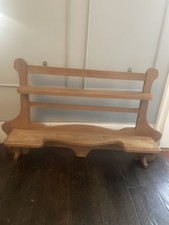 Vintage Wooden Plate Rack