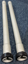 2 pce POLE WAND STICK TUBE for