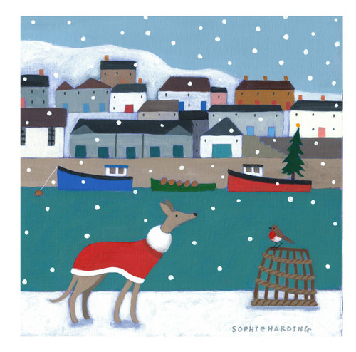 Just whippets rescue christmas - just,