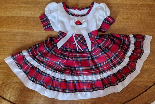 Tartan dress for - , 6m