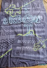   SINGLE DUVET COVER AND PILLOWCASE  NEXT URBAN SKATER SKATEBOARD DESIGN 