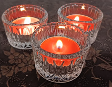 IKEA Heavy  Glass Tealight
