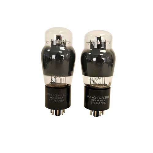 6l6ga sylvania jan chs - sylvania, matched