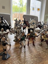 Papo Medieval Toy  Knights & Horse Figures Bundle 
