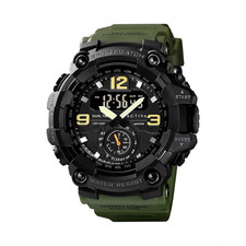 ACTIVA Men's Dual Time Analog