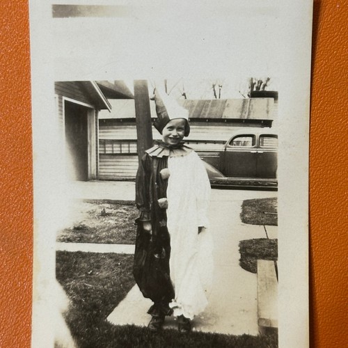 Child dressed clown - dressed,