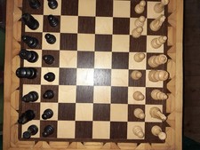 Vintage Wooden Staunton Chess