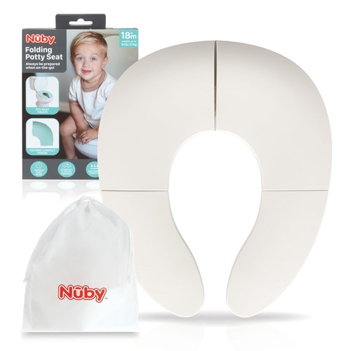 Nuby portable foldable toilet - nuby,
