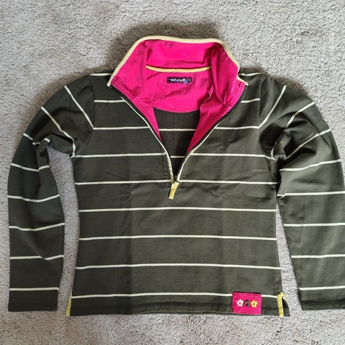 Tayberry green striped half - green,