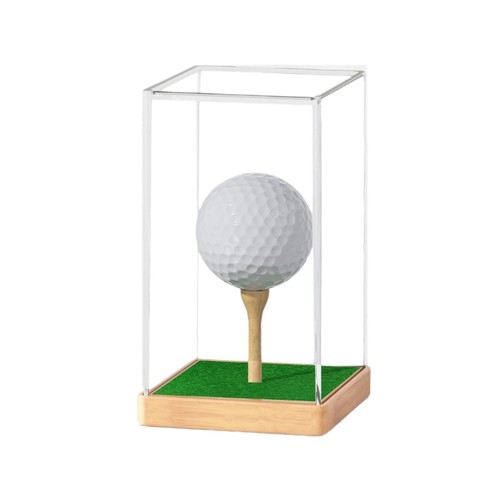 Golf ball display case storage - ball,
