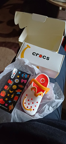 Mcdonald happy meal - meal, crocs