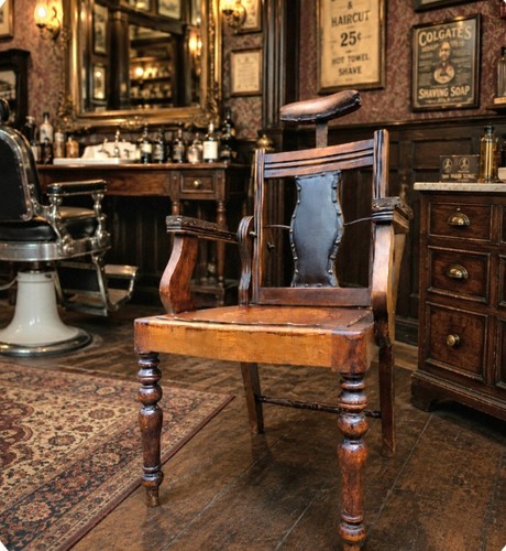 Rare scottish antique barbers - antique,
