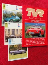 TVR 1959 - 1988 BROOKLANDS BOOKS GOLD PORTFOLIO Vixen 3000 Tasmin Tuscan 350 390