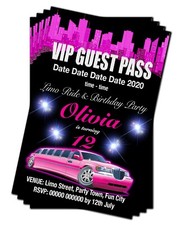 LIMOUSINE RIDE & PARTY