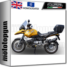 GPR EXHAUST HOM FURORE BLACK BMW R 1150 GS 1999 99 2000 00 2001 01 2002 02